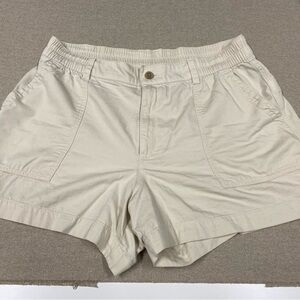 GAP Women's Light Tan khaki Chino Shorts XL